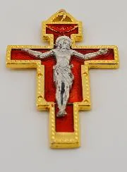 Kruis van Sint Damianus - Rood