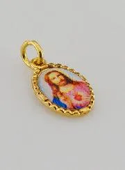 Hanger met Gedraaide Rand 15mm - Heilig Hart van Jezus