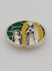 Auto Badge Magneet - Verschijningen van Lourdes