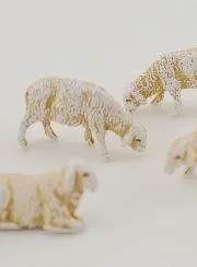 Kerststalfiguren Kudde Schapen - 3cm