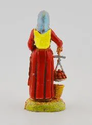 Kerststal Beeld Fruitverkoopster - 6 cm