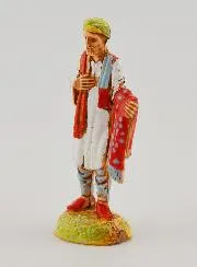 Kerststal Figuur Textielhandelaar - 6 cm