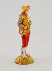 Kerststal Figuur Muzikant met Doedelzak - 6 cm
