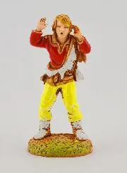 Kerststal Beeld Omroeper - 6 cm