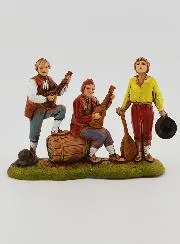 Kerststal Figuren Muzikanten - 6 cm
