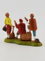 Kerststal Figuren Muzikanten - 6 cm