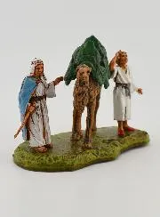 Kerststal Beeld Kameeldrijvers - 6cm