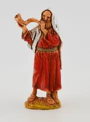 Kerststal Beeld Muzikant Sjofarblazer - 6 cm