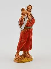 Kerststal Beeld Muzikant Sjofarblazer - 6 cm