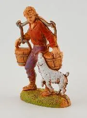 Kerststal Beeld Waterdrager - 6cm