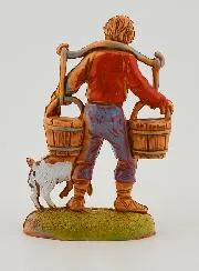 Kerststal Beeld Waterdrager - 6cm