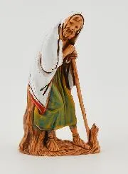 Kerststal Beeld Rustende Herder - 6cm