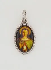 Hanger met Gedraaide Rand 15mm - Heilige Maria Magdalena