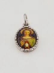 Hanger met Gedraaide Rand 15mm - Heilige Maria Magdalena
