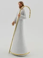 Moderne Heilige Familie Wit en Goud - 12cm