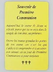 Kaart Eerste Communie Meisje