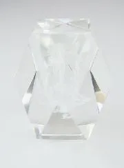 Laser - Glas - Icoon van Lourdes