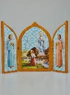 Religieuze icoon Onze-Lieve-Vrouw van Lourdes