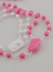 Set Rozenkransen Roze en Lichtgevend