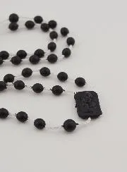 Rozenkrans Plastic Zwart