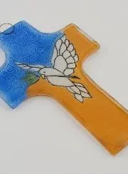 Kruis Heilige Geest van Glas
