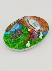 Magneet Souvenir Verschijningen van Lourdes