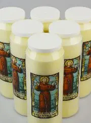 6 Noveen Kaarsen Heilige Franciscus