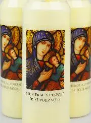3 Noveenkaarsen Heilige Maria met Kind Jezus