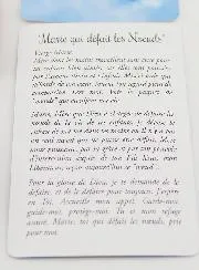 Wierook Maria die de Knopen Ontwart Kegels