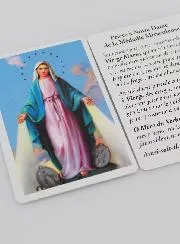 Gebedskaart Maria Wonderdadige
