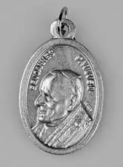 Hanger Gezegende Johannes Paulus II Zilverkleurig