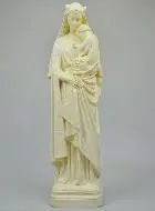 Beeld Maagd Maria Gekroond met Kind Jezus 42 cm