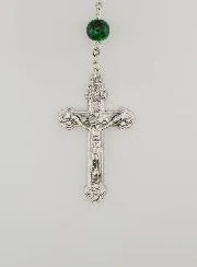 Rozenkrans Parelmoer Groen van Lourdes