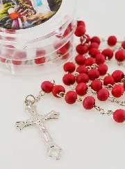 Kinder Rozenkrans van Hout uit Lourdes