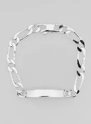 Figaro Armband Zilver 21cm - Schakels 7mm