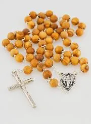 Rozenkrans van Hout Medaille Maria Wonderdadige
