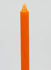 Doorgekleurde Kaars Oranje