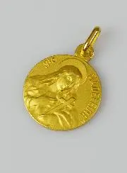 Hanger Heilige Maria Magdalena Verguld - 18mm