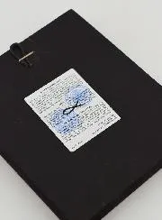 Icoon Moeder Gods van de Tederheid - Bladgoud - 12 cm