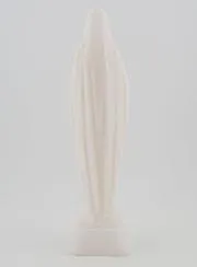 Beeldje Onze Lieve Vrouw van Lourdes van Albast - 16 cm