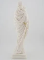 Albasten Beeld Maria met Kind Jezus - 25 cm