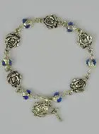 Armband Harten - Rozen van Lourdes en Kruis