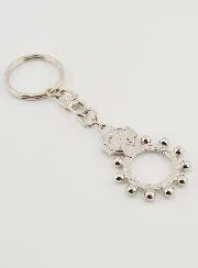 Religieuze Sleutelhanger Tientje Lourdes - 4cm